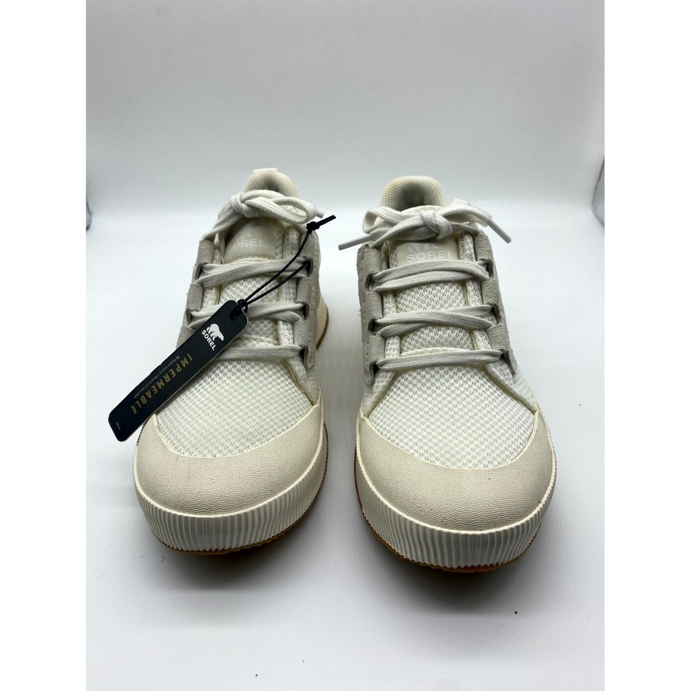 Sorel Out N About III Low NL4860-125 Womens US 5.5 Running Shoes‎ White Sneakers